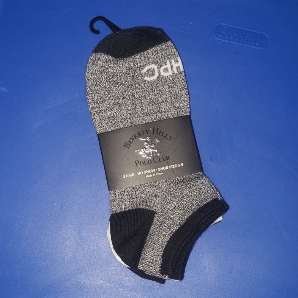 🆕️ POLO CLUB no show socks